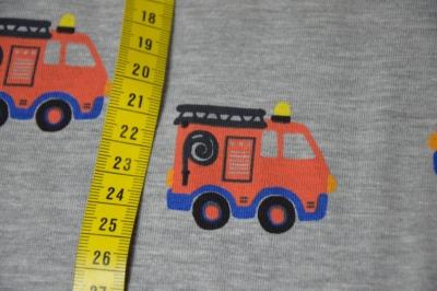 Jersey | Tatütata die Feuerwehr ist da | Grau meliert